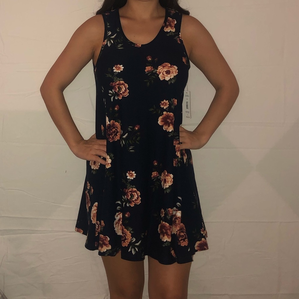 Floral T-Shirt Dress